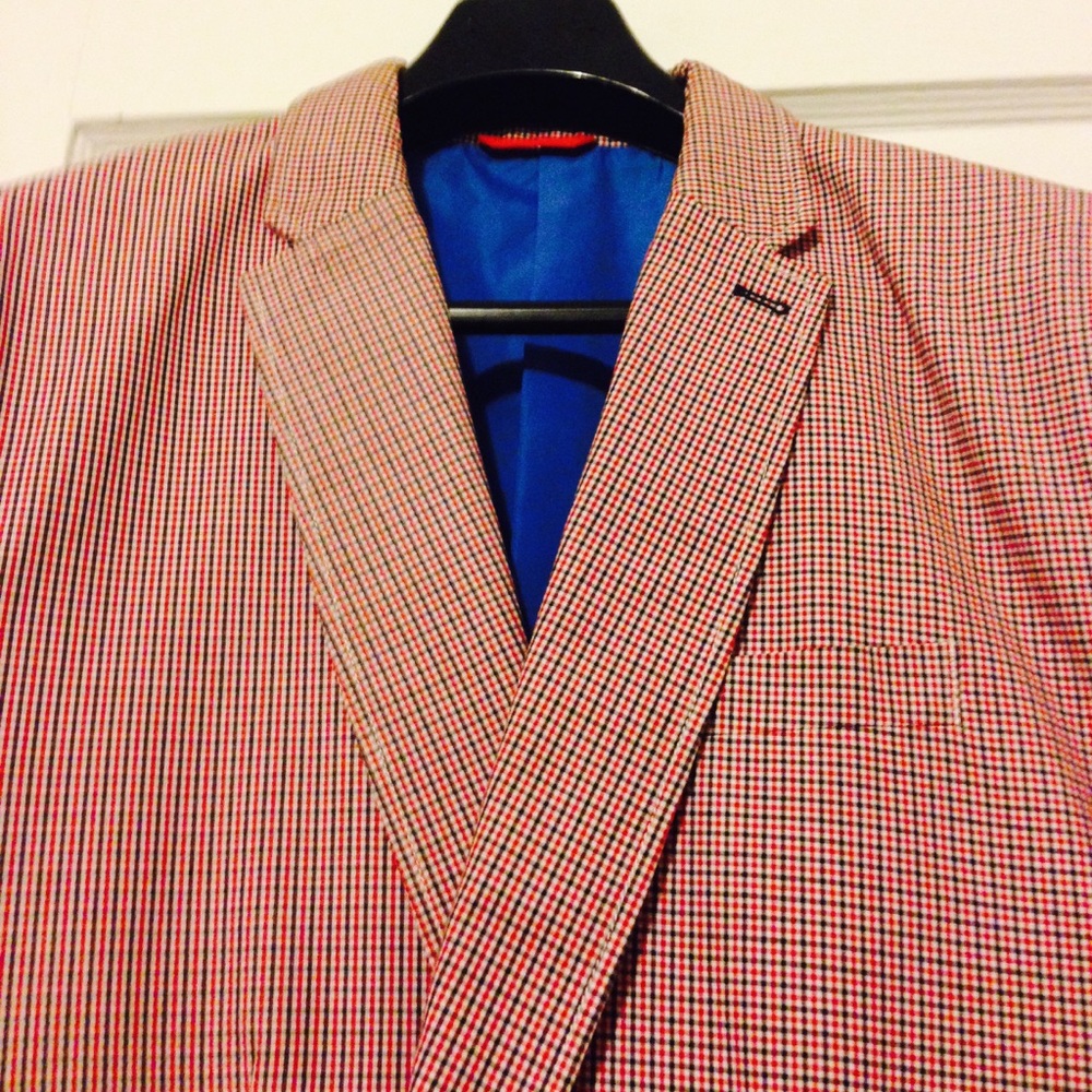 Gently used Sons of Intrigue Blazer multi-check!